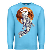 Ocean Blue Laika, space traveler Premium Sweatshirt - Bettercallsaul