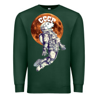 Sports Green Laika, space traveler Premium Sweatshirt - Bettercallsaul