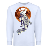 White Laika, space traveler Premium Sweatshirt - Bettercallsaul