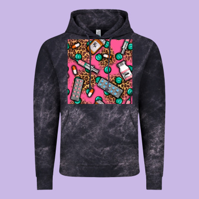 Medicines And Pills Seamless Pattern Vintage Hoodie Designed By Bundleandbundleshop