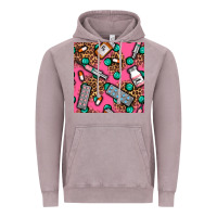 Vintage Zinc Medicines And Pills Seamless Pattern Vintage Hoodie - BundleAndBundleShop