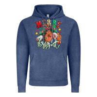 Vintage Denim merry and bright black man sneakers Vintage Hoodie - RanaPortraitStore