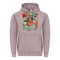 Vintage Zinc merry and bright black man sneakers Vintage Hoodie - RanaPortraitStore