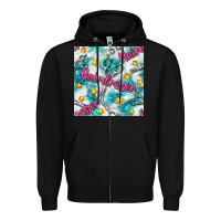 Black Hairdresser Scissor And Stars With Glitter Seamless Pattern Bbs Zipper Hoodie - BundleAndBundleShop