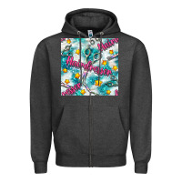 Charcoal Heather Hairdresser Scissor And Stars With Glitter Seamless Pattern Bbs Zipper Hoodie - BundleAndBundleShop