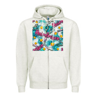 Oatmeal Heather Hairdresser Scissor And Stars With Glitter Seamless Pattern Bbs Zipper Hoodie - BundleAndBundleShop