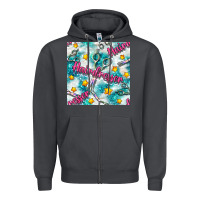 Smoke Hairdresser Scissor And Stars With Glitter Seamless Pattern Bbs Zipper Hoodie - BundleAndBundleShop