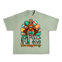 Oil Green my first thanksgiving turkey Urban Heavy Tee - Jasminsmagicworld