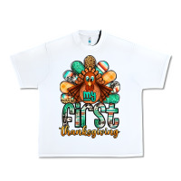 White my first thanksgiving turkey Urban Heavy Tee - Jasminsmagicworld