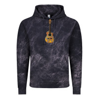 Cloud Black mexican guitar Vintage Hoodie - Artiststas