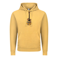 Vintage Mustard mexican guitar Vintage Hoodie - Artiststas