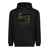 Black Newyork Brooklyn Heavyweight Hoodie - Bettercallsaul