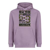 Lavender Newyork Brooklyn Heavyweight Hoodie - Bettercallsaul