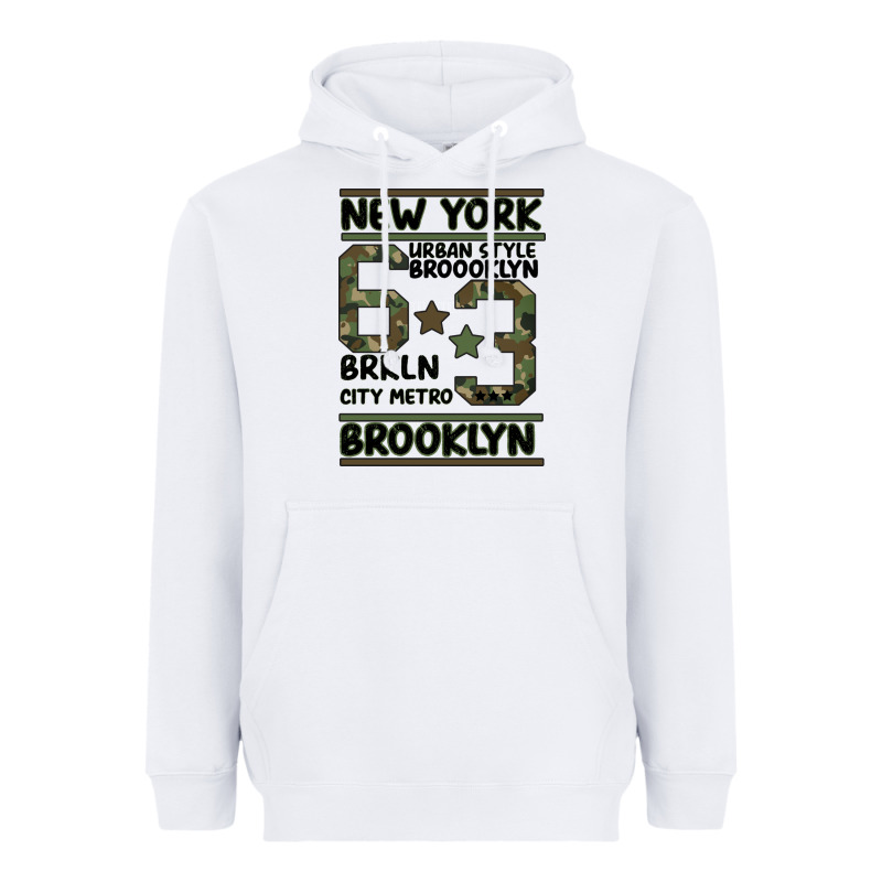 Newyork Brooklyn Heavyweight Hoodie by Bettercallsaul | Teevron
