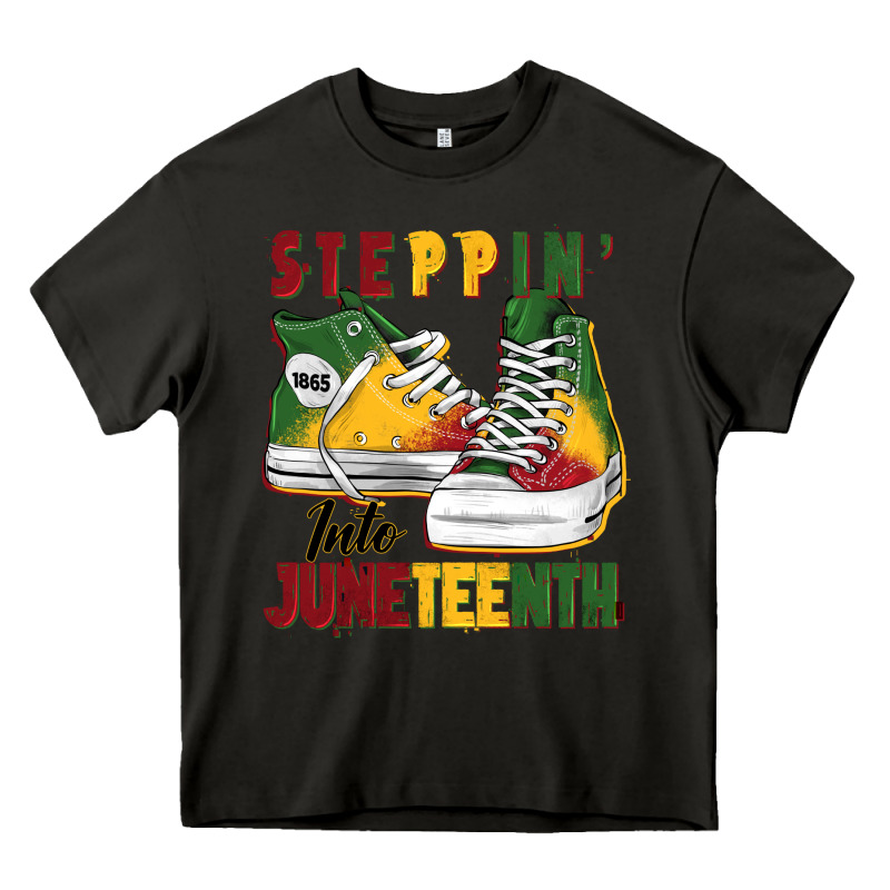 Steppin' Into Juneteenth Heavy Core Tee by BarkalooDesign | Teevron