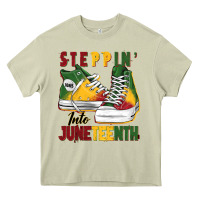 Mossy steppin' into juneteenth Heavy Core Tee - BarkalooDesign