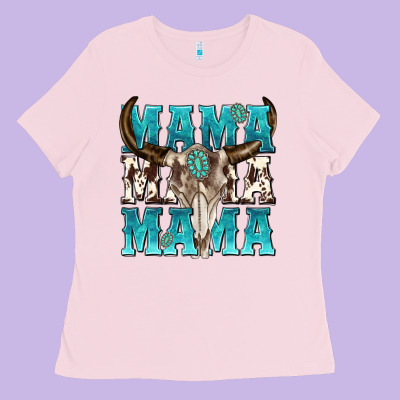 Mama Mama Mama Ladies Tee Designed By Texasbilliewilder