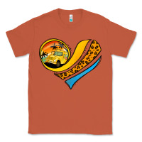 Copper school bus heart Classic Tee - Jasminsmagicworld