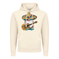 Vintage Artic mexican gnomes guitar sombrero serape Vintage Hoodie - Artiststas