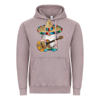 Vintage Zinc mexican gnomes guitar sombrero serape Vintage Hoodie - Artiststas