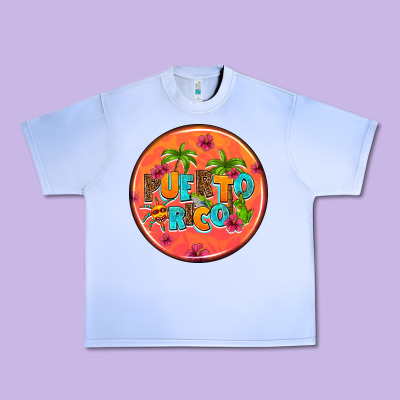 Puerto Rico Coasters Urban Heavy Tee Designed By Adodesignshop