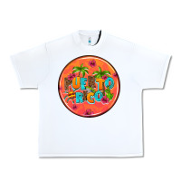 White puerto rico coasters Urban Heavy Tee - AdoDesignShop
