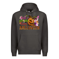 Smoke Just a girl who loves Halloween Premium Hoodie - NancyCooperArtShop
