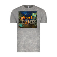 Cloud Rock born to camp Vintage Tee - NancyCooperArtShop