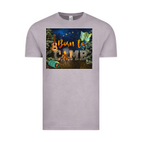 Vintage Zinc born to camp Vintage Tee - NancyCooperArtShop