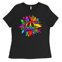 Black pride sunflower Ladies Tee - Zillion Design Studio