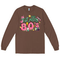 Chestnut totally 80s retro vintage Long Sleeve Tee - MaliasSmallBusiness