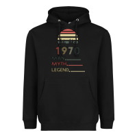 Black Vintage May 1970 Heavyweight Hoodie - Bettercallsaul
