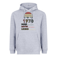Heather Grey Vintage May 1970 Heavyweight Hoodie - Bettercallsaul