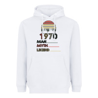 White Vintage May 1970 Heavyweight Hoodie - Bettercallsaul