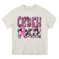 Cream Crush Cancer Heavy Core Tee - texasbilliewilder