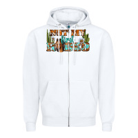 White Not My First Rodeo Western Zipper Hoodie - BundleAndBundleShop