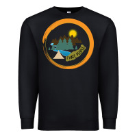 Black I hate people camping hiking Premium Sweatshirt - Bettercallsaul