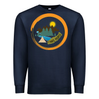 Navy I hate people camping hiking Premium Sweatshirt - Bettercallsaul