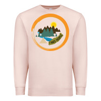Pale Pink I hate people camping hiking Premium Sweatshirt - Bettercallsaul