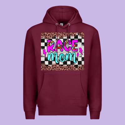 Race Mom Premium Hoodie Designed By Jahusdesignshop