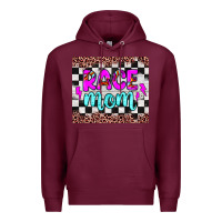 Burgundy race mom Premium Hoodie - JahusDesignShop