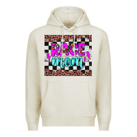 Oatmeal Heather race mom Premium Hoodie - JahusDesignShop