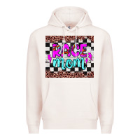 Pale Pink race mom Premium Hoodie - JahusDesignShop