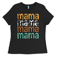 Black mama mama mama mama mothers day Ladies Tee - texasbilliewilder