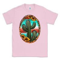 Bubblegum Pink serape and sunflower cactus Classic Tee - Jasminsmagicworld