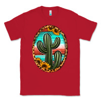 Red serape and sunflower cactus Classic Tee - Jasminsmagicworld