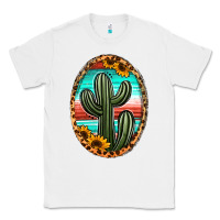 White serape and sunflower cactus Classic Tee - Jasminsmagicworld