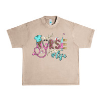 French Oak nurse life Urban Heavy Tee - BarkalooDesign