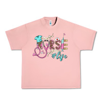 Salmon nurse life Urban Heavy Tee - BarkalooDesign
