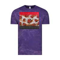 Cloud Purple ladybug tumbler Vintage Tee - BarkalooDesign